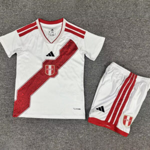 Peru 2026/27 Home Jersey – Kids Version