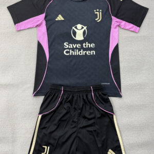 Juventus 2026/27 Black Kids Training Top