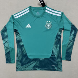 Germany 2026/27 Green Goalkeeper Long-Sleeve Jersey – Fan Version