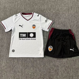 Valencia CF 2026/27 Home Jersey – Kids Version
