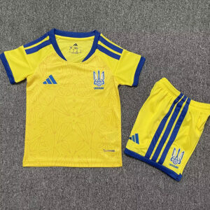 Ukraine 2026/27 Home Jersey – Kids Version