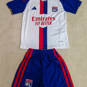 Olympique Lyonnais 2026/27 Home Jersey – Kids Version