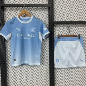 Manchester City 2026/27 Home Jersey – Kids Version