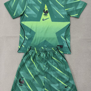 France 2026/27 Green Goalkeeper Jersey – Kids Version