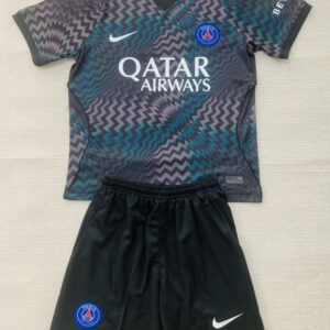 Paris Saint-Germain 2026/27 Black Goalkeeper Jersey – Kids Version