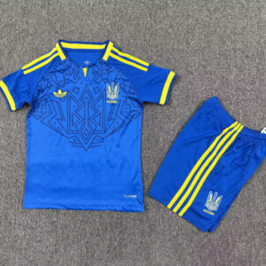 Ukraine 2026/27 Away Jersey – Kids Version