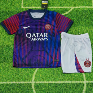 Paris Saint-Germain 2026/27 Blue Red Kids Training Top