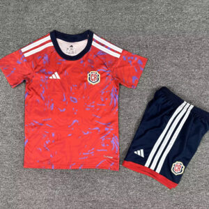 Costa Rica 2026/27 Home Jersey – Kids Version