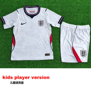 England 2026/27 Home Jersey – Kids Player Version